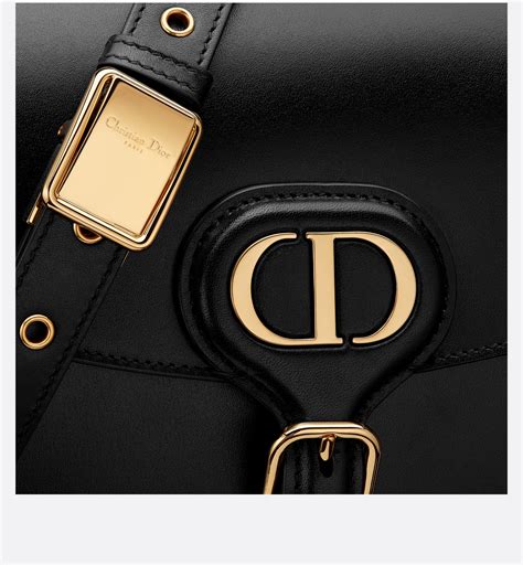 medium dior bobby bag black box calfskin|Dior Black box bag.